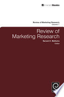 Review of marketing research.