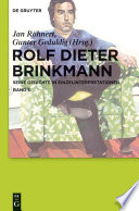 Rolf Dieter Brinkmann : Seine Gedichte in Einzelinterpretationen /