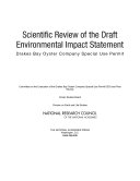 Scientific Review of the Draft Environmental Impact Statement : Drakes Bay Oyster Company Special Use Permit /