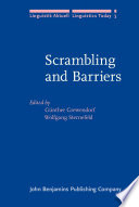 Scrambling and barriers /