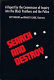 Search and destroy; a report / Roy Wilkins and Ramsey Clark, chairmen.
