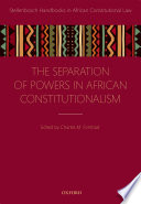 Separation of powers in African constitutionalism /