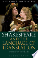 Shakespeare and the language of translation /