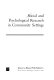 Social and psychological research in community settings /