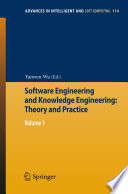 Software engineering and knowledge engineering : theory and practice. Yanwen Wu (Ed.).