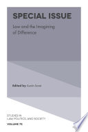 Special issue : law and the imagining of difference /