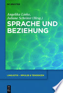 Sprache und Beziehung /