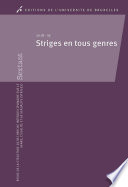 Striges en tous genres / numero coordonne par Natacha Chetcuti-Osorovitz [and four others].