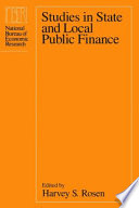 Studies in state and local public finance /