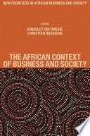 The African context of business and society /