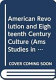 The American Revolution and eighteenth-century culture : essays from the 1976 Bicentennial Conference of the American Society for Eighteenth- Century Studies /