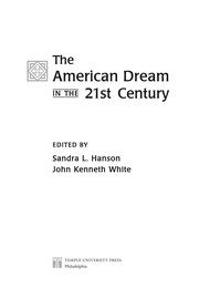 The American dream in the 21st century /