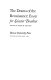 The Drama of the Renaissance : essays for Leicester Bradner /