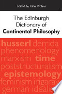 The Edinburgh dictionary of continental philosophy /