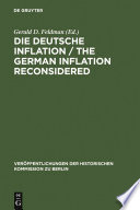 The German inflation reconsidered a preliminary balance /