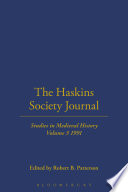 The Haskins Society journal. studies in medieval history /