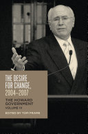 The Howard government. edited by Tom Frame.