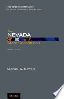 The Nevada State Constitution /