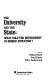 The University and the state : what role for government in higher education? /