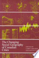 The changing social geography of Canadian cities /