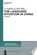 The language situation in China.