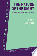 The nature of the right : a feminist analysis of order patterns /