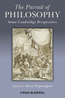 The pursuit of philosophy some Cambridge perspectives /