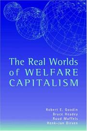 The real worlds of welfare capitalism / Robert E. Goodin [and others].