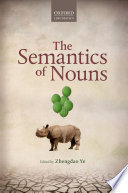 The semantics of nouns /