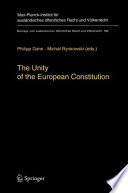 The unity of the European constitution / Philipp Dann, Michał Rynkowski, eds.