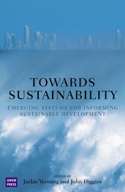 Towards sustainability : emerging systems for informing sustainable development /
