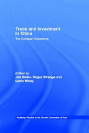 Trade and investment in China : the European experience /