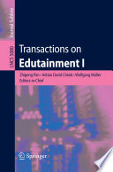 Transactions on edutainment.