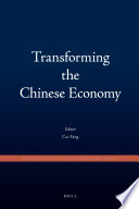 Transforming the Chinese economy / edited by Cai Fang.