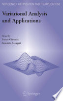 Variational analysis and applications /