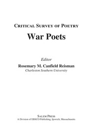 War poets /