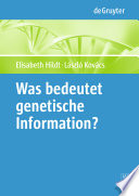 Was bedeutet genetische Information? /