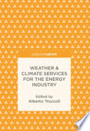 Weather & Climate Services for the Energy Industry