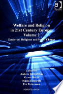 Welfare and religion in 21st century Europe.