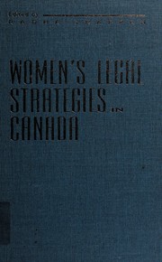 Women's legal strategies in Canada / edited by Radha Jhappan.