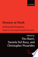 Women at work : an economic perspective /