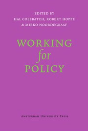 Working for policy