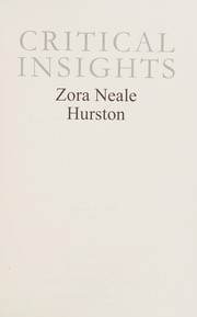 Zora Neale Hurston /