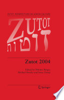 Zutot 2004 / edited by Shlomo Berger, Michael Brocke, Irene Zwiep.