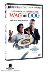 Wag the dog New Line Cinema presents a Tribeca/Baltimore Pictures/Punch production ; produced by Jane Rosenthal, Robert De Niro, Barry Levinson ; screenplay by Hilary Henkin and David Mamet ; directed by Barry Levinson.