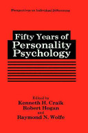 Fifty years of personality psychology /