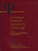 APA handbook of research methods in psychology Harris Cooper, editor-in-chief.