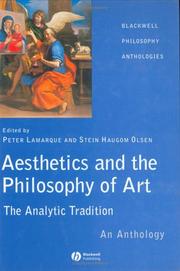Aesthetics and the philosophy of art : the analytic tradition : an anthology /