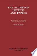 The Plumpton letters and papers / edited by Joan Kirby.