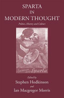 Sparta in modern thought : politics, history and culture /